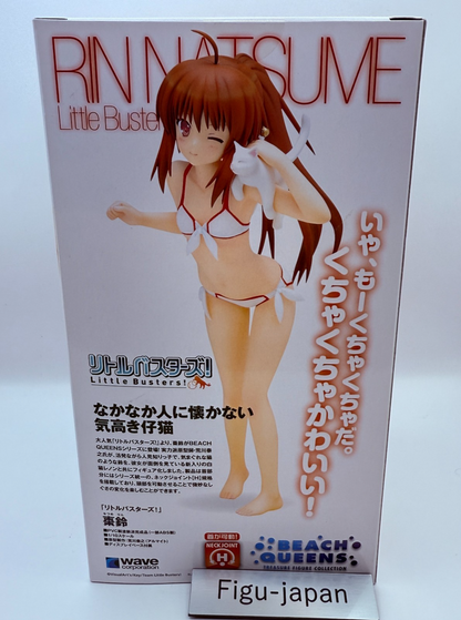 WAVE Beach Queens Little Busters! Rin Natsume 1/10 Figure Swimsuit Ver Japan NEW7
