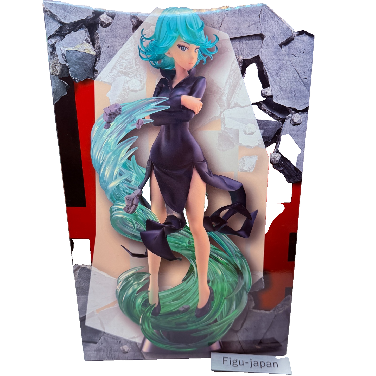 ONE PUNCH MAN Terrible Tornado Tatsumaki 1/7 PVC Figure BellFine Japan [express]2