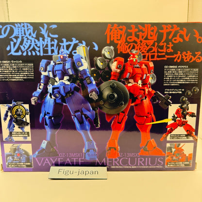 Mercurius & Vayeate Robot Spirits Gundam Wing Bandai Action Figure MIB6