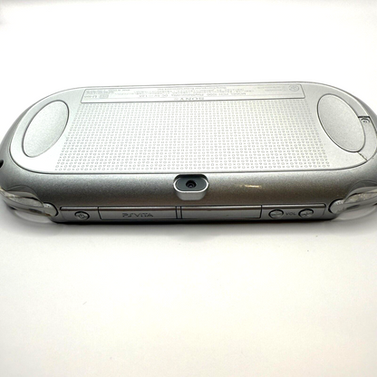 Sony PlayStation Vita PCH1000 ICE SILVER WiFi PSO2 soft & memory card 16GB5