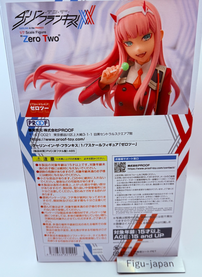 Zero Two DARLING in the FRANXX 1/7 Scale Anime Figure PROOF MISB Authentic Japan8