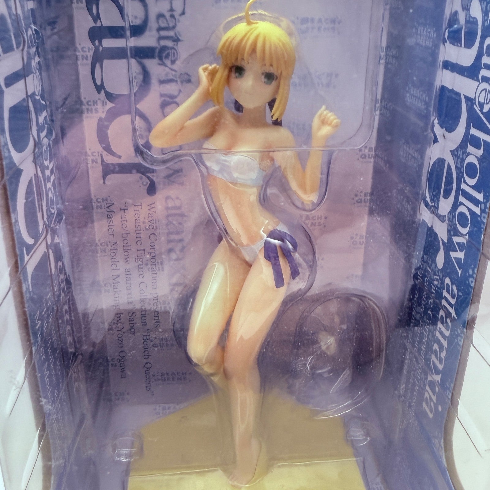 WAVE Beach Queens Fate/hollow ataraxia Saber 1/10 Figure Swimsuit MISB Authentic2