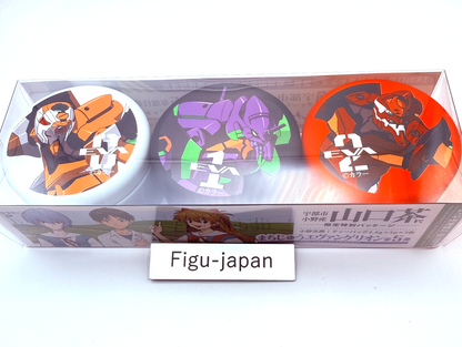NEW Evangelion Ube City Limited Tea Gift Set Gyokuro 3 Items Hideaki Anno0