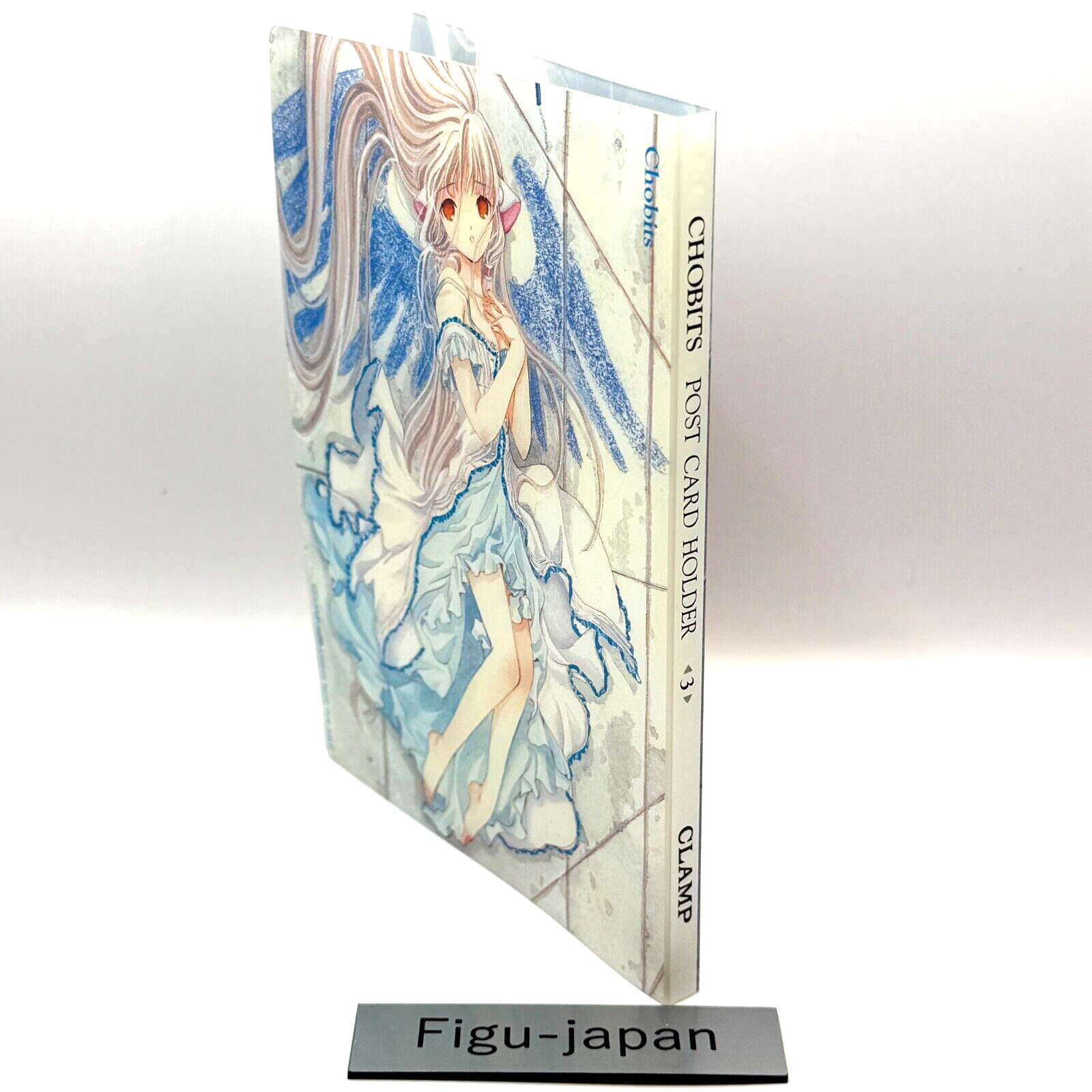 Chobits Chii  first limited edition CLAMP Postcard holder [express]9