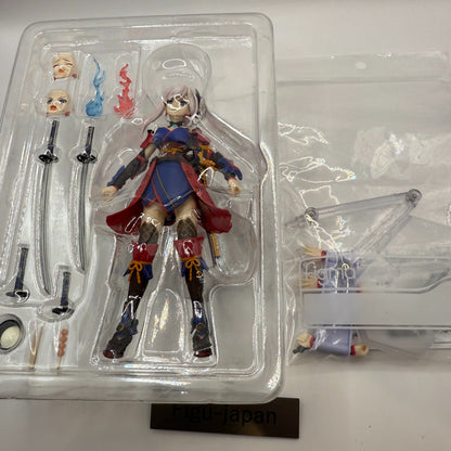figma 400 Fate/Grand Order Saber Miyamoto Musashi Max Factory Authentic Top Mint9
