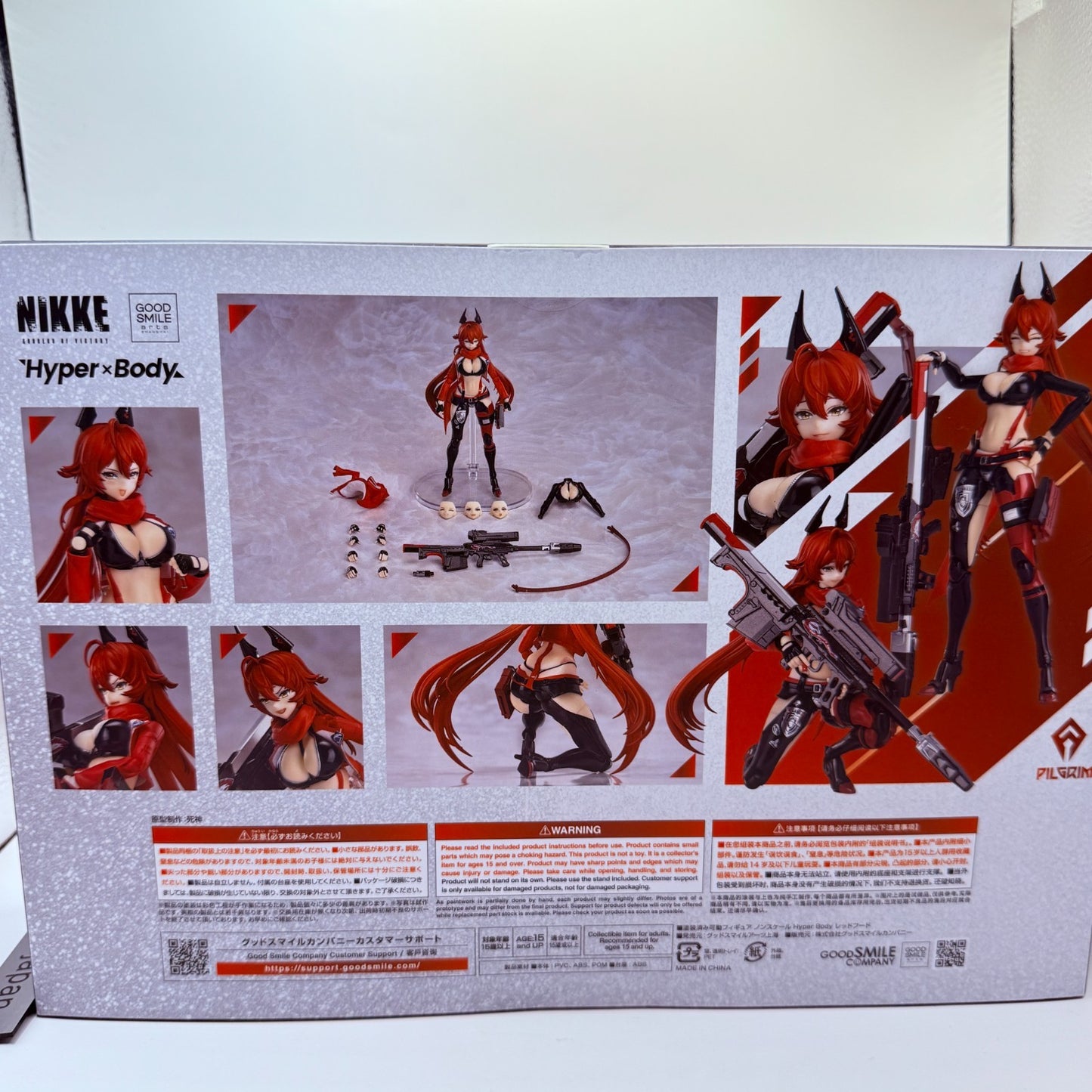 Red Hood Hyper Body NIKKE Goddess of Victory Good Smile Company Figure NEW6