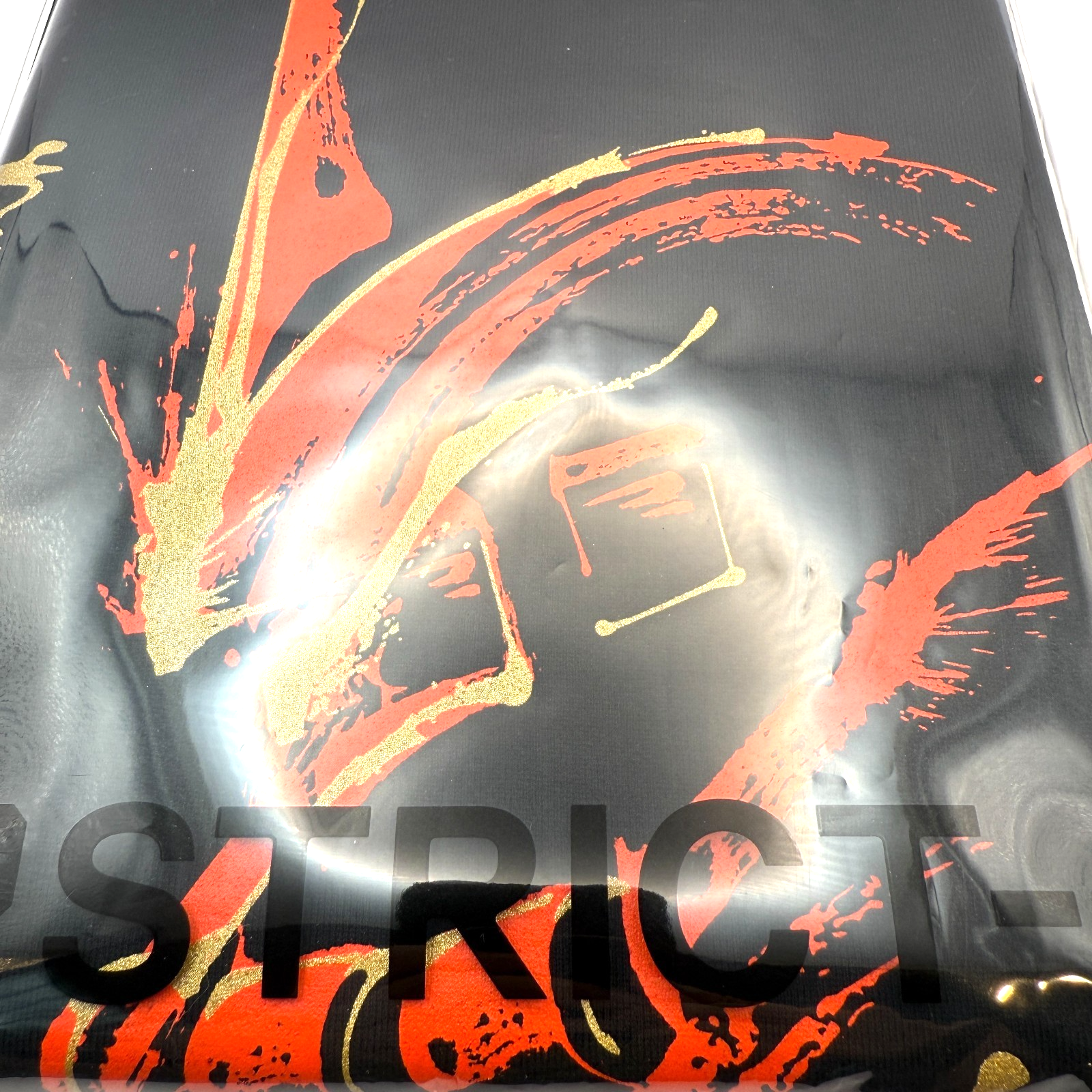 STRICTG Gundam Char's Zaku II TShirt XL Brush Painted Japanese Pattern NEW Red6