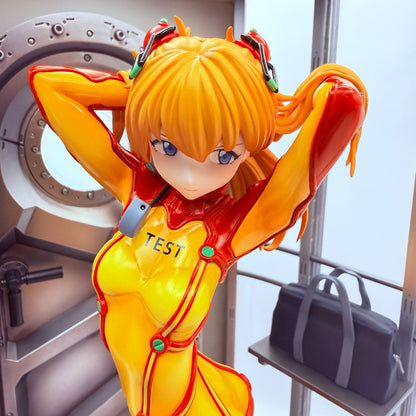 AniMester Evangelion Asuka Langley Test Plugsuit 1/7 Diorama Figure mint11