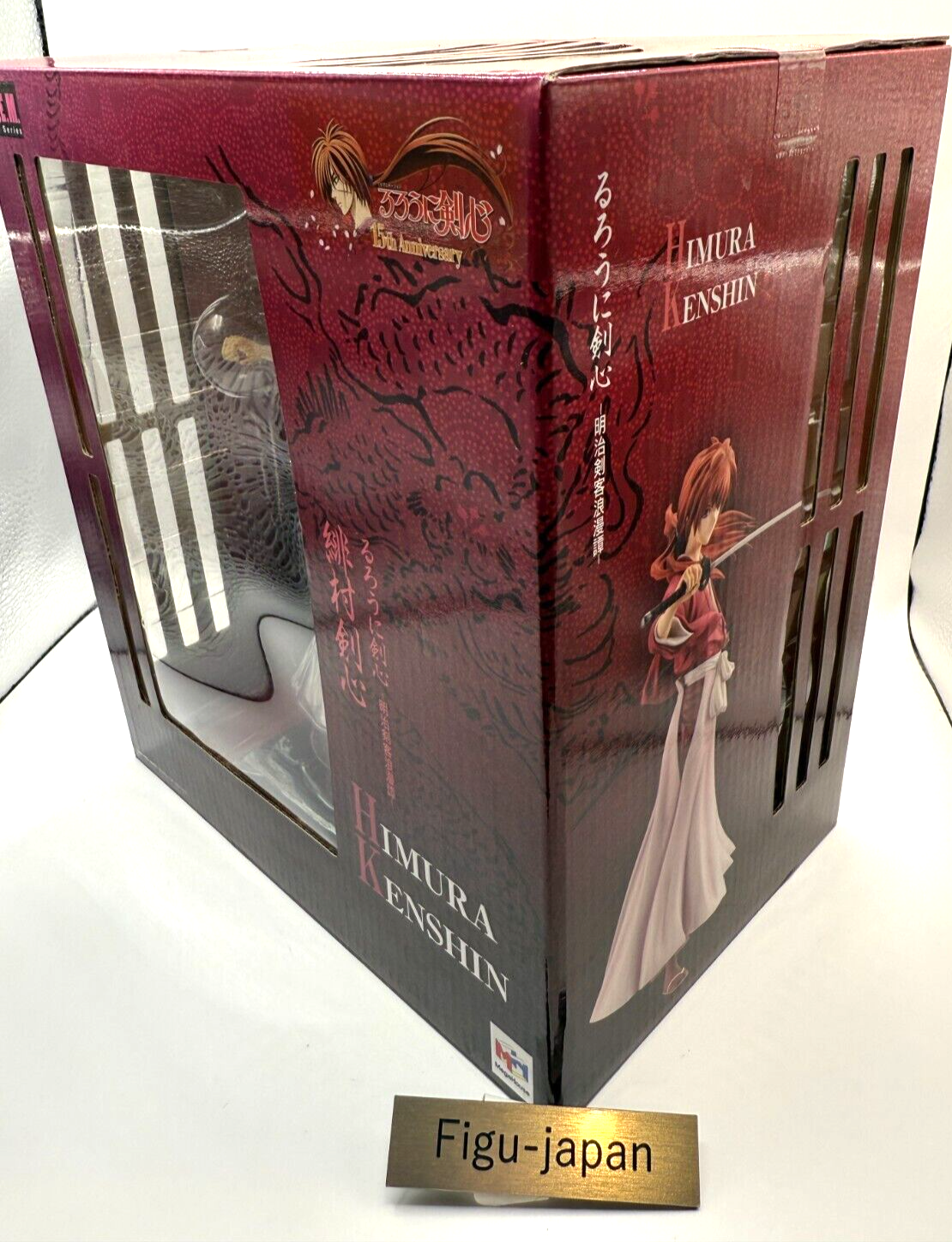 Rurouni Kenshin Figure Himura Kenshin G.E.M. MegaHouse Authentic Japan Open Box6