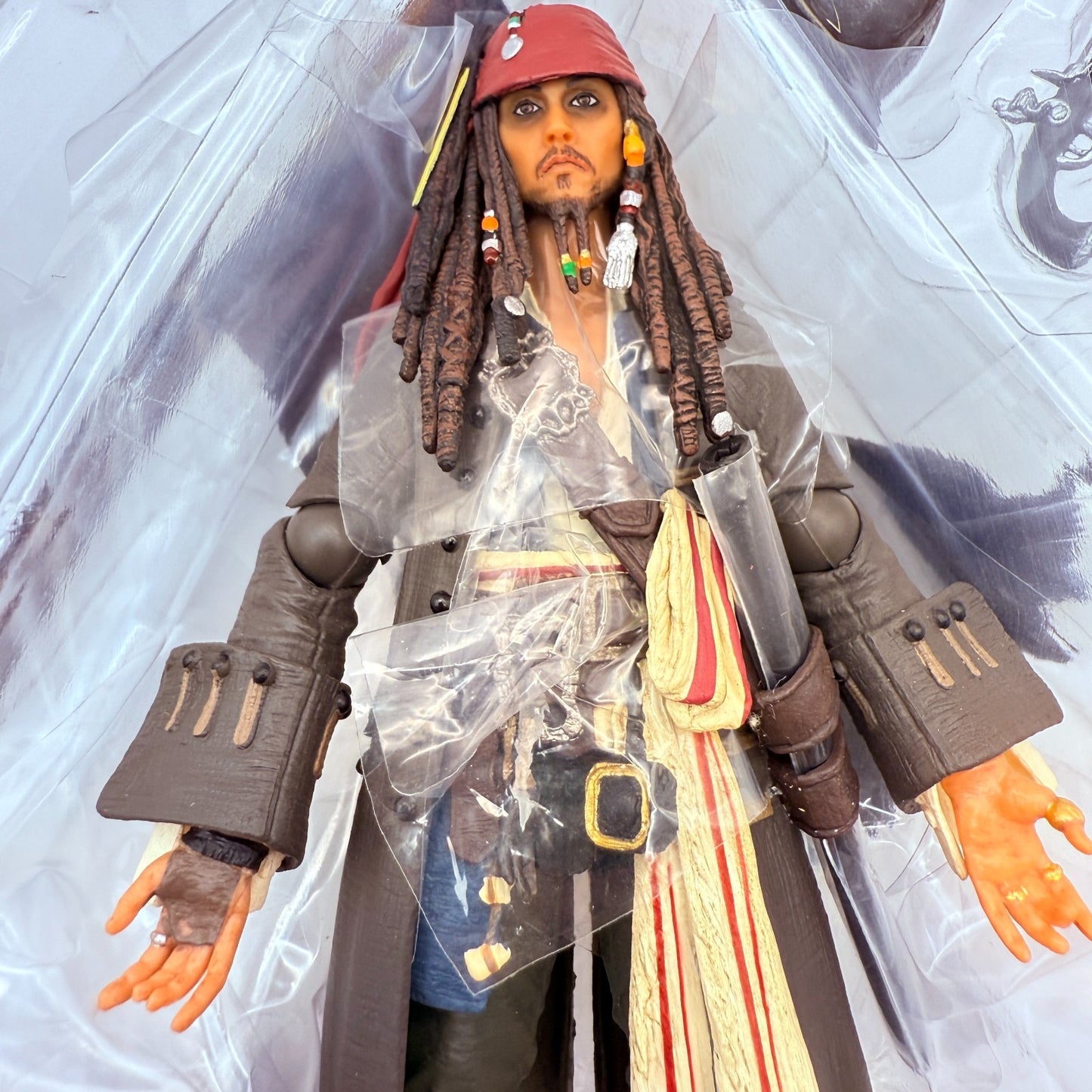 REVOLTECH JACK SPARROW Pirates of the Caribbean  KAIYODO Action figure [express]5