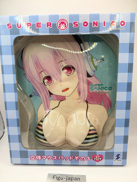 Super Sonico 3D Mouse Pad Vol.3 Swimsuit Nitroplus Anime Wrist Rest Soft Japan0