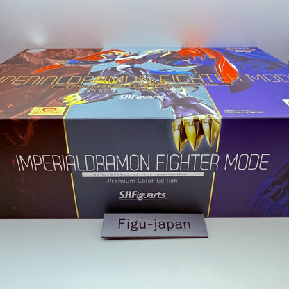 SH Figuarts Imperialdramon Fighter Mode Premium Color Digimon 02 Bandai New1