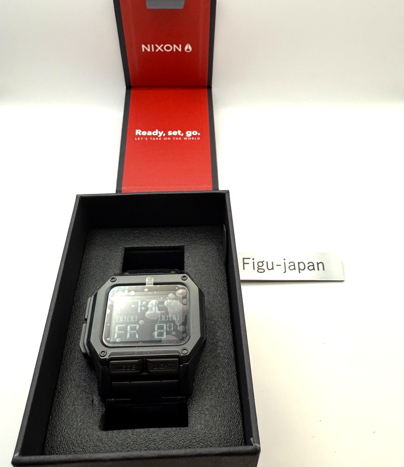 NIXON Regulus SS ALL BLACK Glus Men's Quartz Digital Watch [express]2
