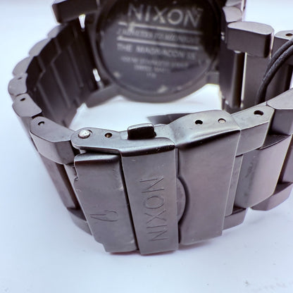 NEW Nixon Magnacon SS 2 Minutes To Midnight Black Gold Limited 100% AUTH EXPRESS10