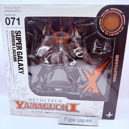 Super Galaxy Gurren Lagann Revoltech 071 Figure Kaiyodo Tengen Toppa MIB0