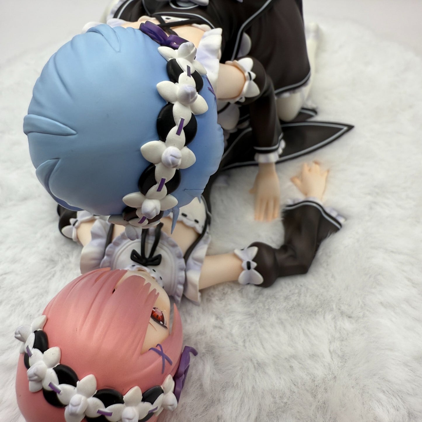Re:ZERO Starting Life in Another World Ram & Rem 1/7 Figure Set FuRyu Authentic10