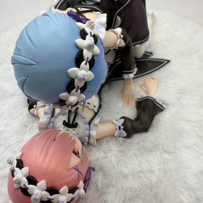 Re:ZERO Starting Life in Another World Ram & Rem 1/7 Figure Set FuRyu Authentic10