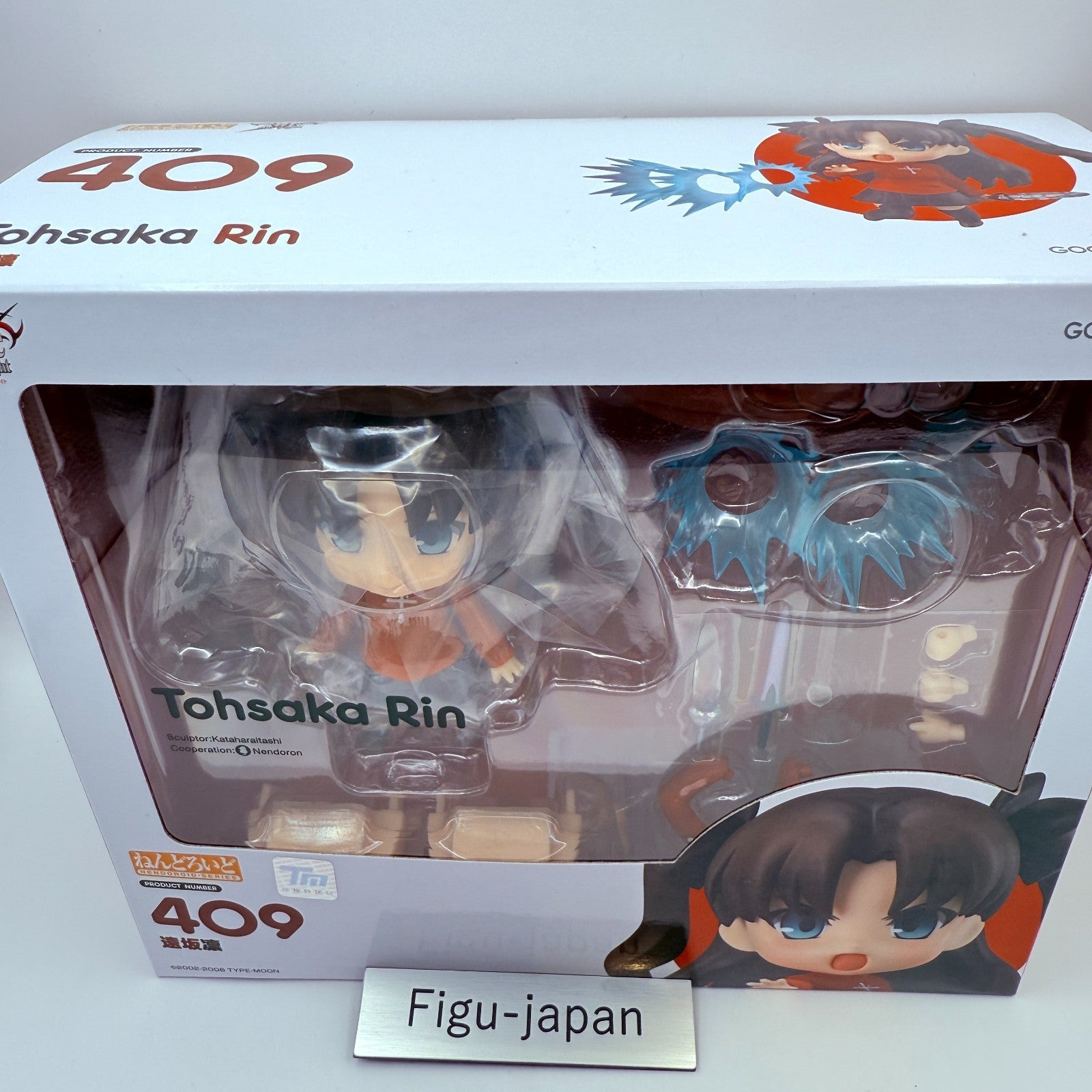 Nendoroid409 Rin Tohsaka Fate Stay Night Original 2014 Ver Rare Figure Japan New6