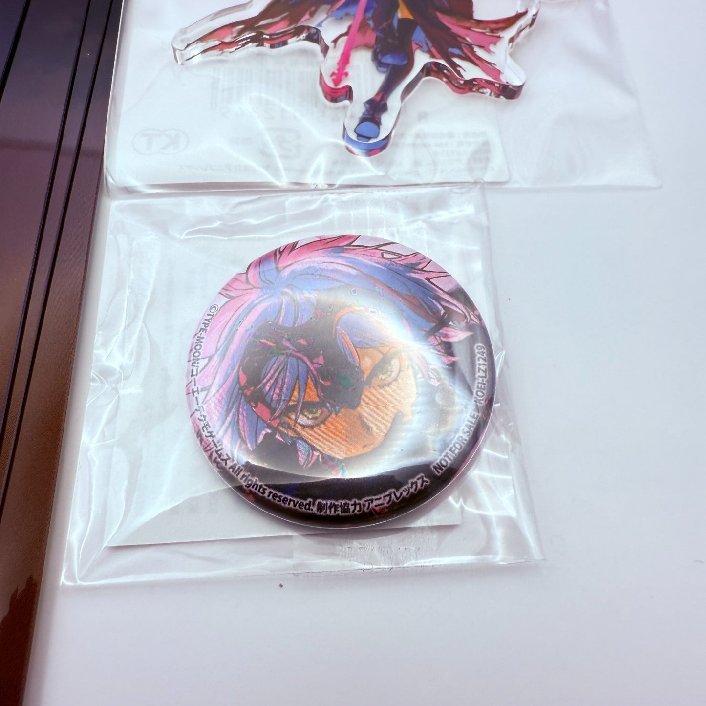 Fate/Samurai Remnant 2nd Anniv Kuji Lancer Jeanne Alter SP 4-Item Set Clear File3