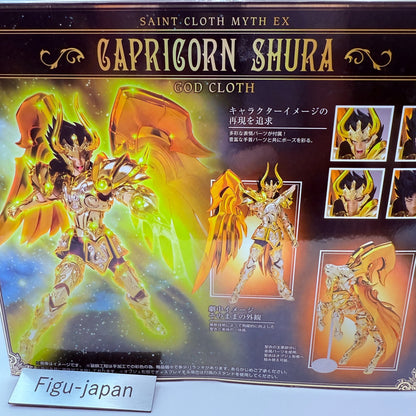 Capricorn Shura God Cloth Saint Seiya Myth EX Figure Bandai DieCast MIB5