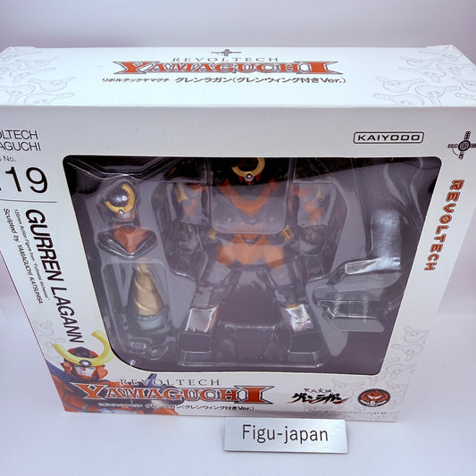 Gurren Lagann 119 Revoltech Yamaguchi Wing Kaiyodo Figure Authentic Japan MIB1