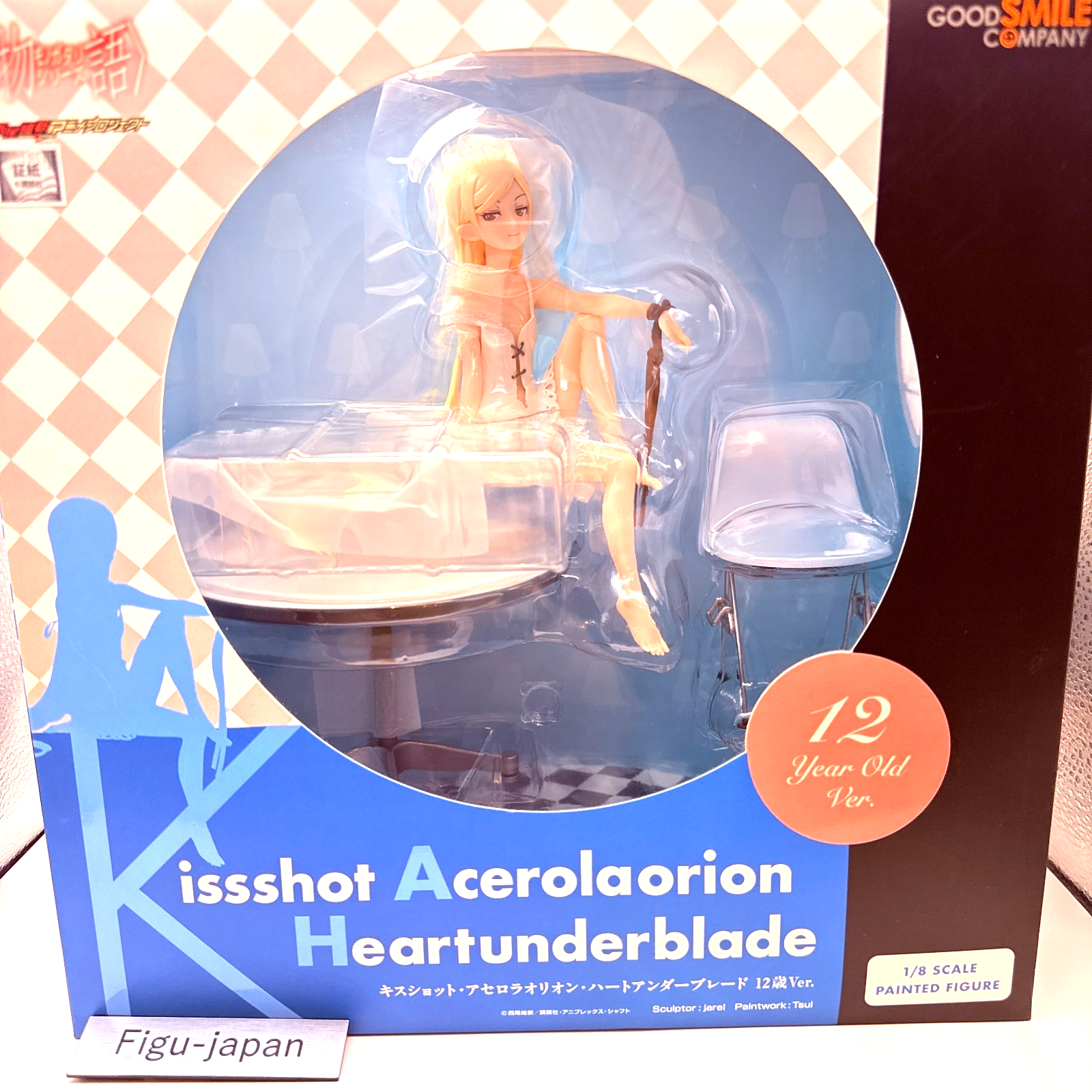 Kizu Monogatari Kissshot 1/8 Scale Figure Shinobu Oshino 12 Years Old Ver.0