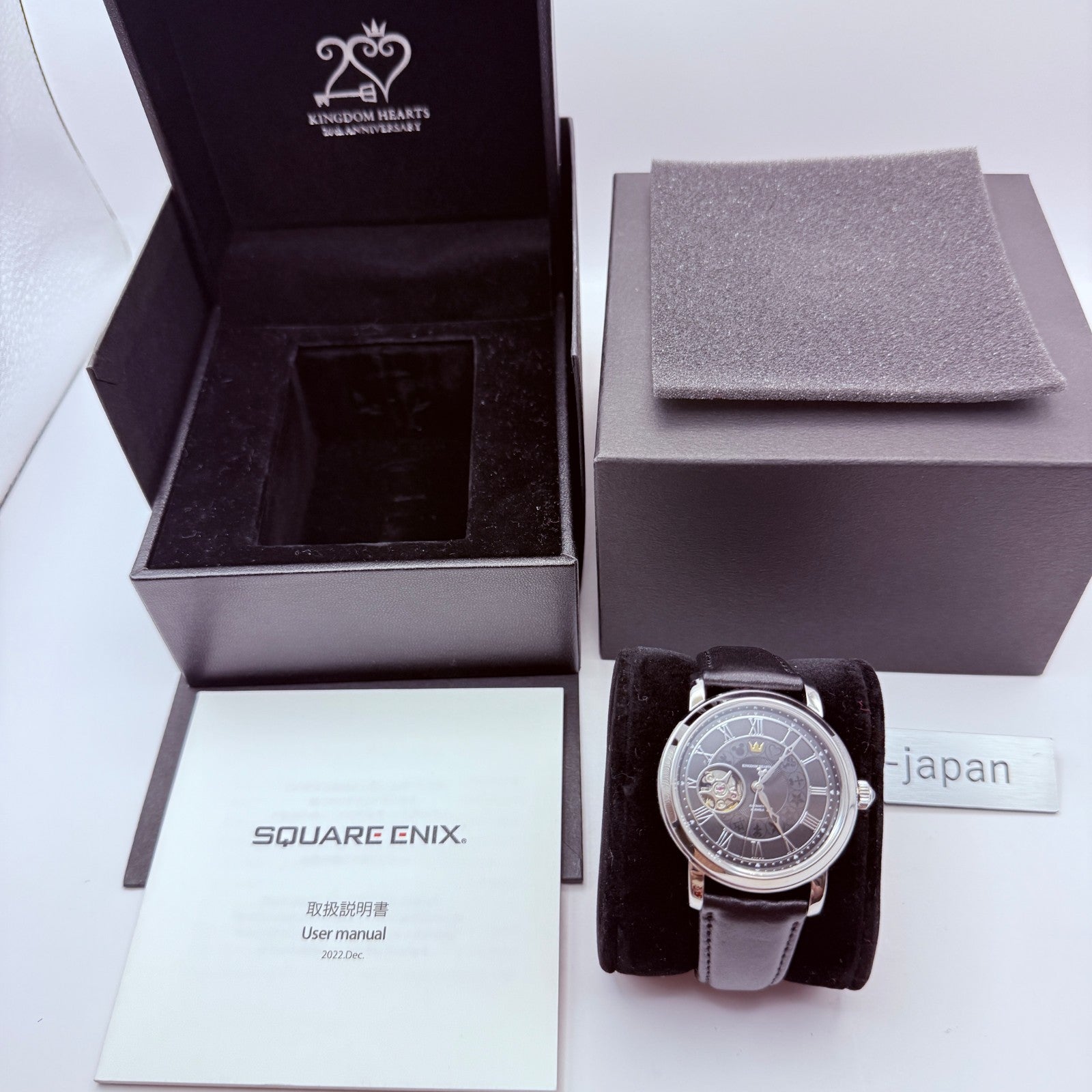Kingdom Hearts 20th Anniversary Watch Automatic Open Heart Square Enix Official0