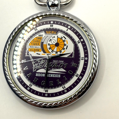Neon Genesis Evangelion EVA Unit 01 Test Type Pocket Watch SEGA Japan Mint Rare2