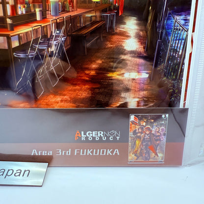 NIKKE Goddess of Victory Sakura Rosanna Moran Diorama Acrylic Stand Fukuoka NEW3