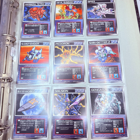 1997 Carddass Masters G Scramble Gather SRW 225pc SET Gundam Mazinger [EXPRESS]1