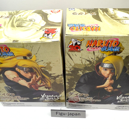 Deidara NARUTO Shippuden 20th  Figure Set of 2 VIBRATION STARS [express NEW]6