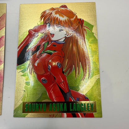 1996Evangelion Carddass Masters Vol.1 SP1SP4 Full Set w/Winning Letter Sadamoto4