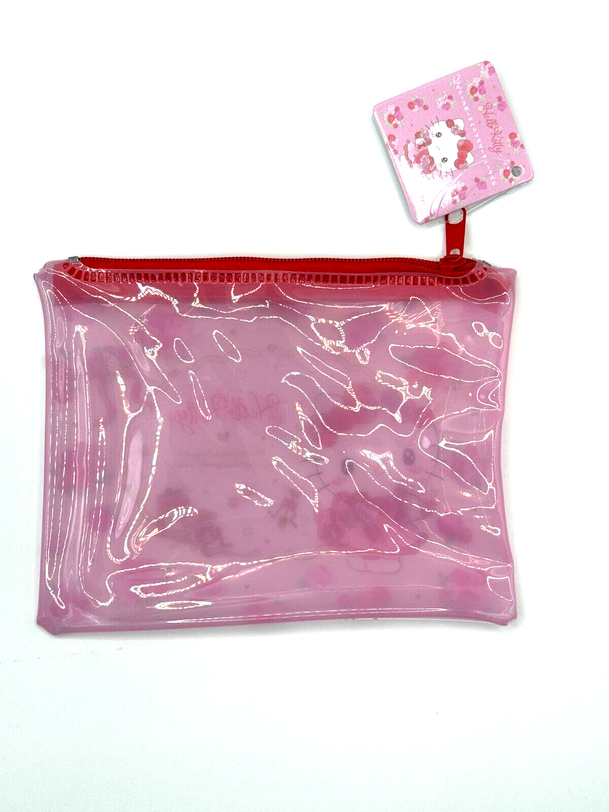 Hello Kitty 50th Anniversary Sanrio Flat Pouch＆Masking tape etc 5piece set2