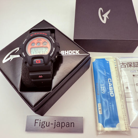 Casio G-Shock DW-6900 Space Invaders Limited Edition Black Pink Omotesando EUC0