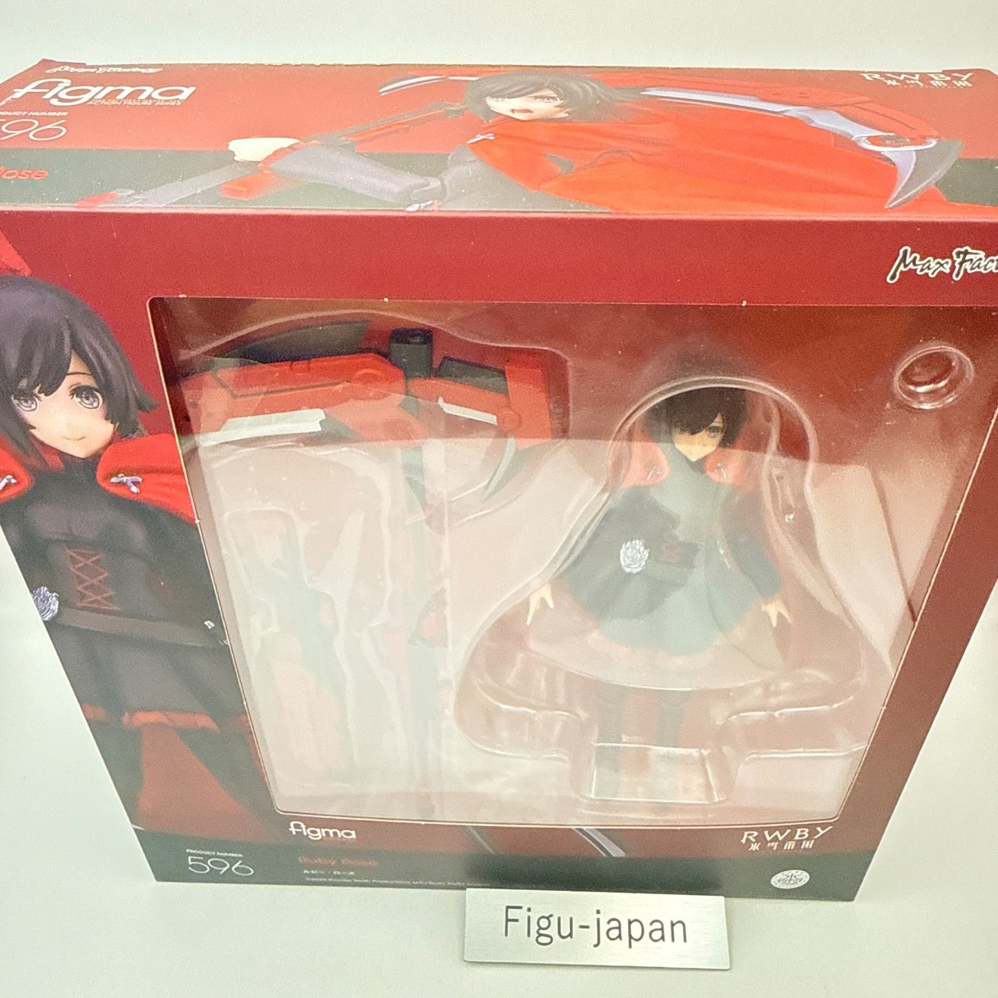 Ruby Rose figma 596 RWBY Ice Queendom Max Factory Action Figure Good Smile MIB1