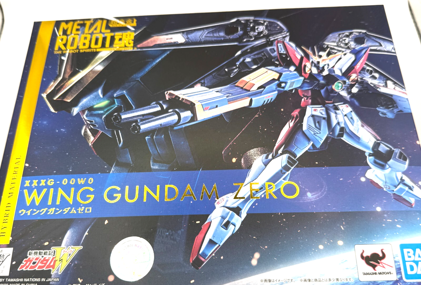 Metal Robot Spirits XXXG00W0 Wing Gundam Zero Action Figure Bandai Tamashii0