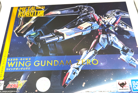 Metal Robot Spirits XXXG00W0 Wing Gundam Zero Action Figure Bandai Tamashii0