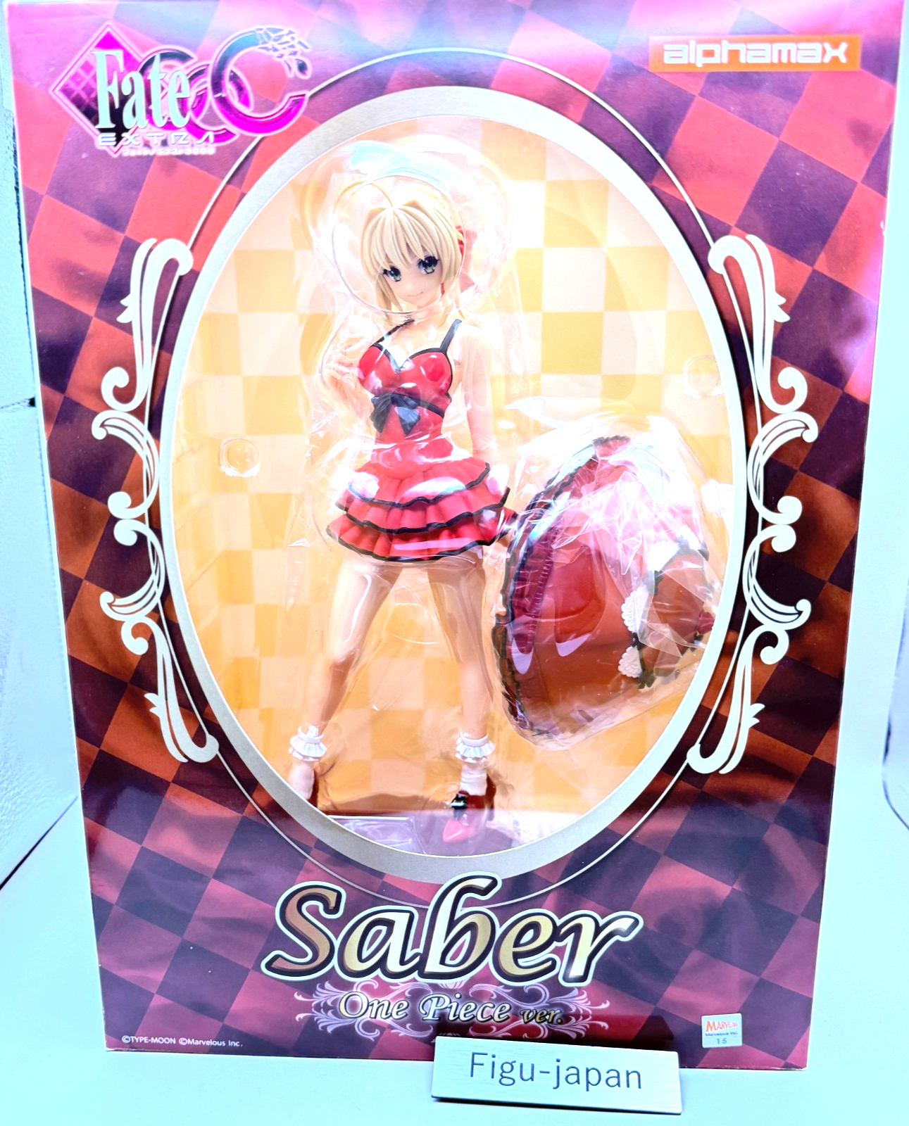 Saber Nero Claudius Fate EXTRA CCC One Piece Dress Figure Alphamax MISB0