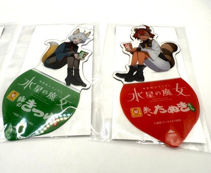 The Witch from Mercury colabo clear stand complete set of4[express NEW]3