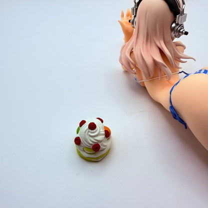 Arcadia Super Sonico Sweets & Bikini Ver 1/6 Figure Opened Mint Authentic Japan21