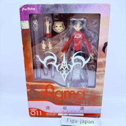 Figma 011 Rin Tosaka Fate stay night Max Factory Action Figure Box Wear MISB0