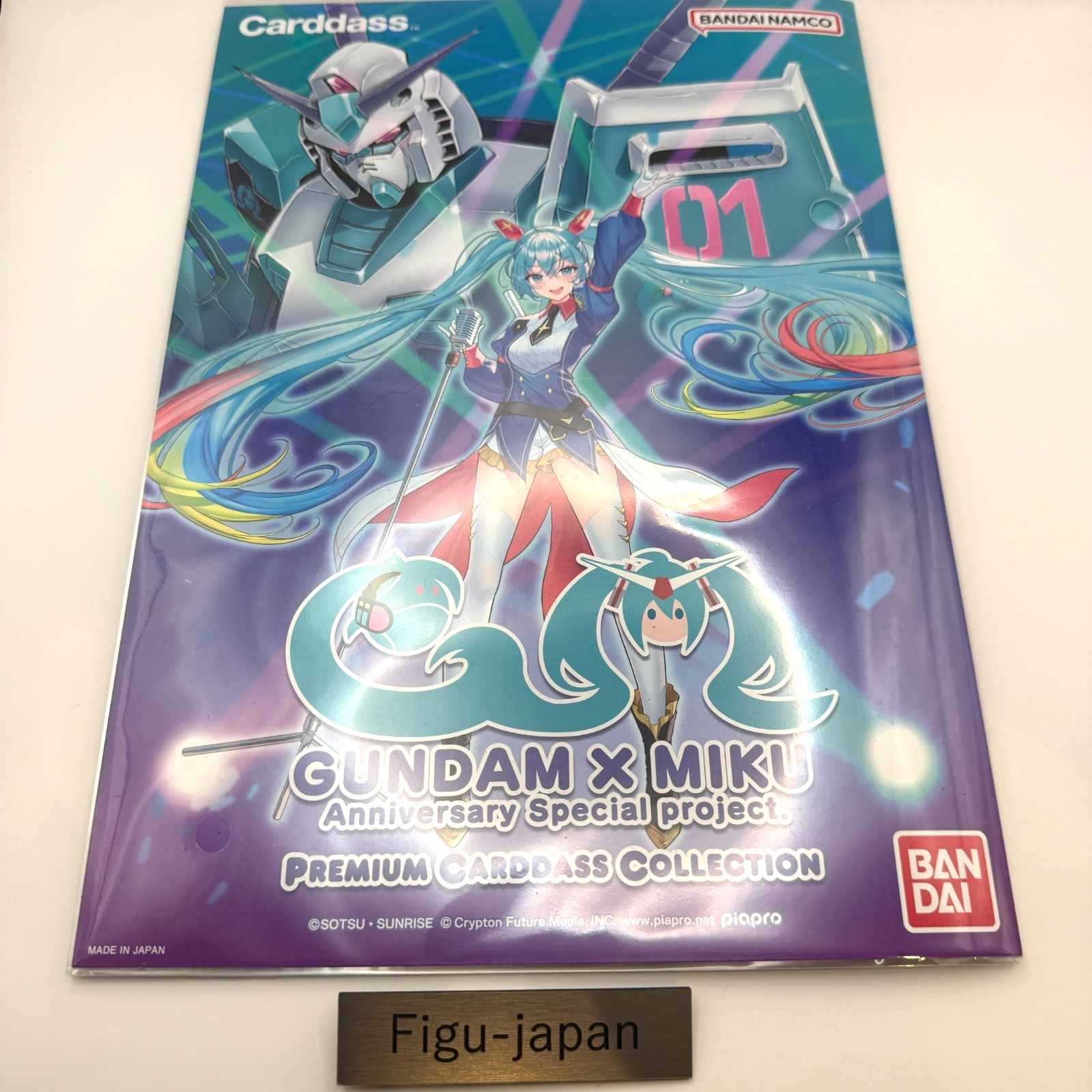 Gundam x Miku Hatsune miku 45th Anniversary Premium Carddass [express]0