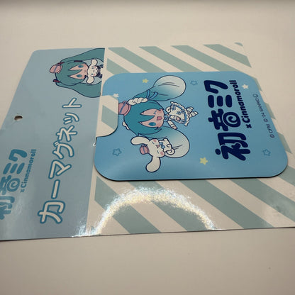 Hatsune miku Cinnamoroll Car magnet goods Light fastness Sanrio from japan NEW2