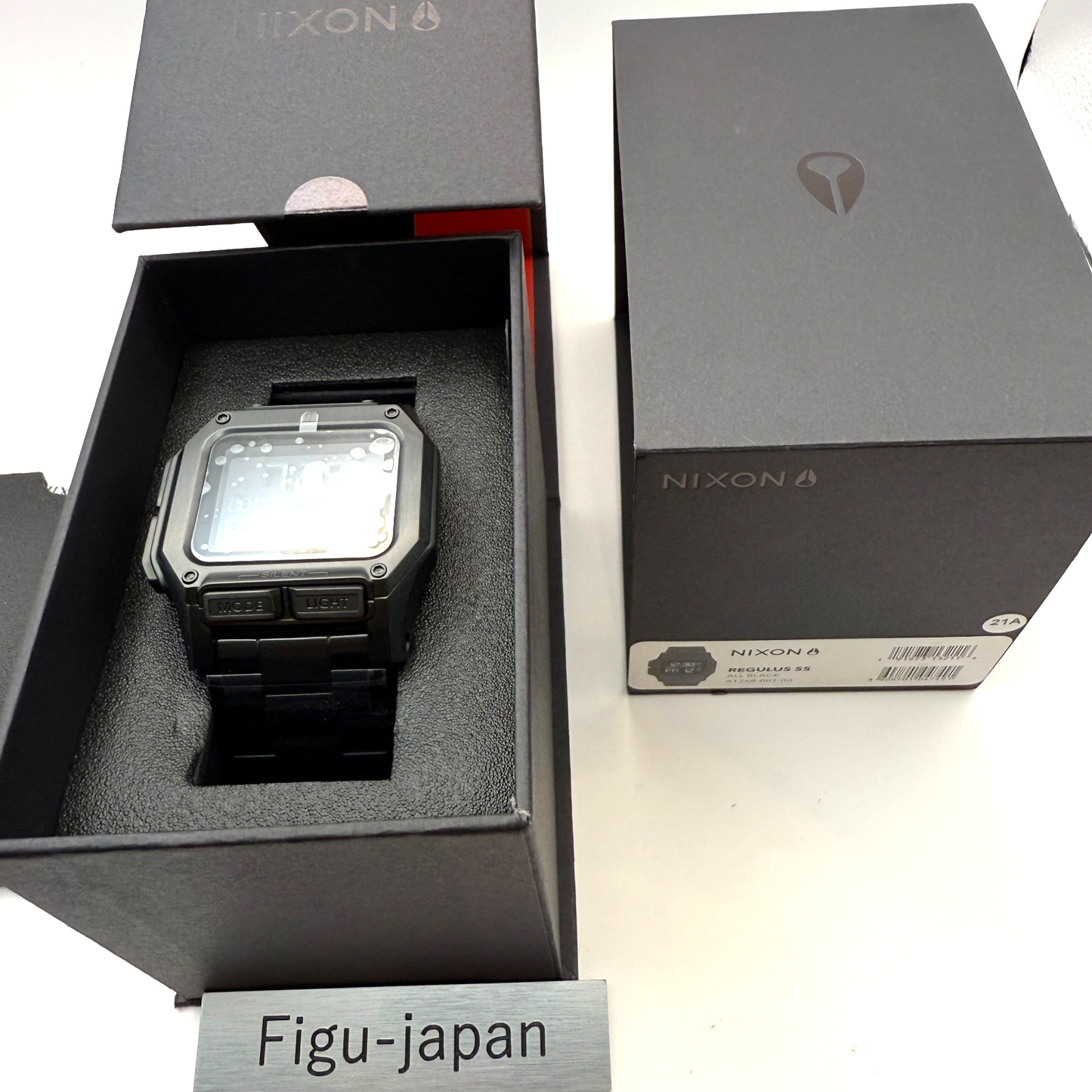 NIXON Regulus SS ALL BLACK Glus Men's Quartz Digital Watch [express]4