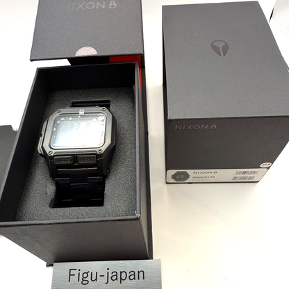 NIXON Regulus SS ALL BLACK Glus Men's Quartz Digital Watch [express]4
