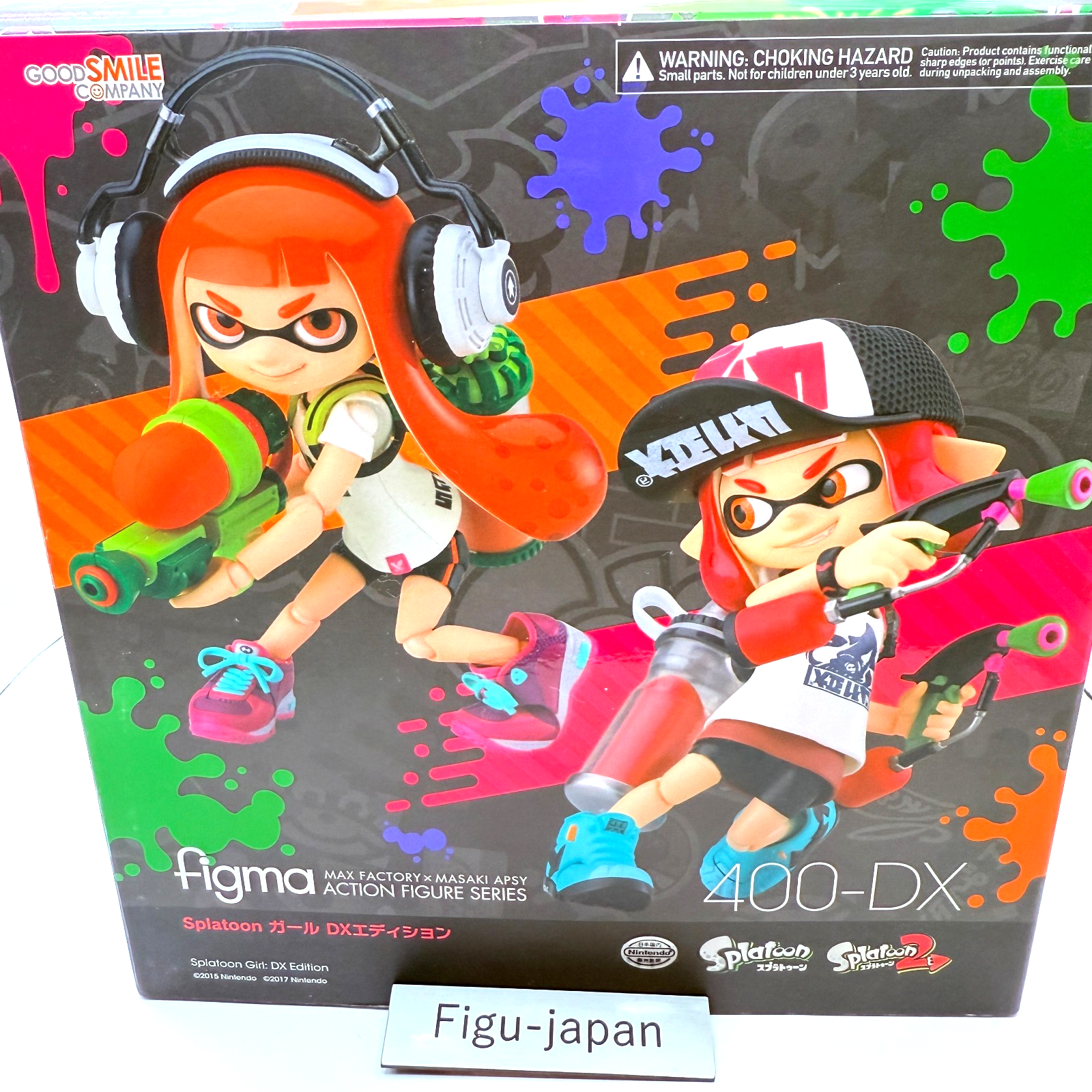 figma Splatoon 1 & 2 Girl DX Edition figure GSC Max Factory 400DX [express]0