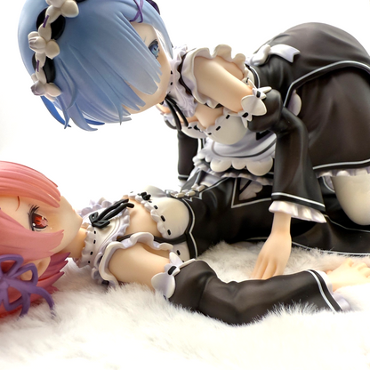 Re:ZERO Starting Life in Another World Ram & Rem 1/7 Figure Set FuRyu Authentic8