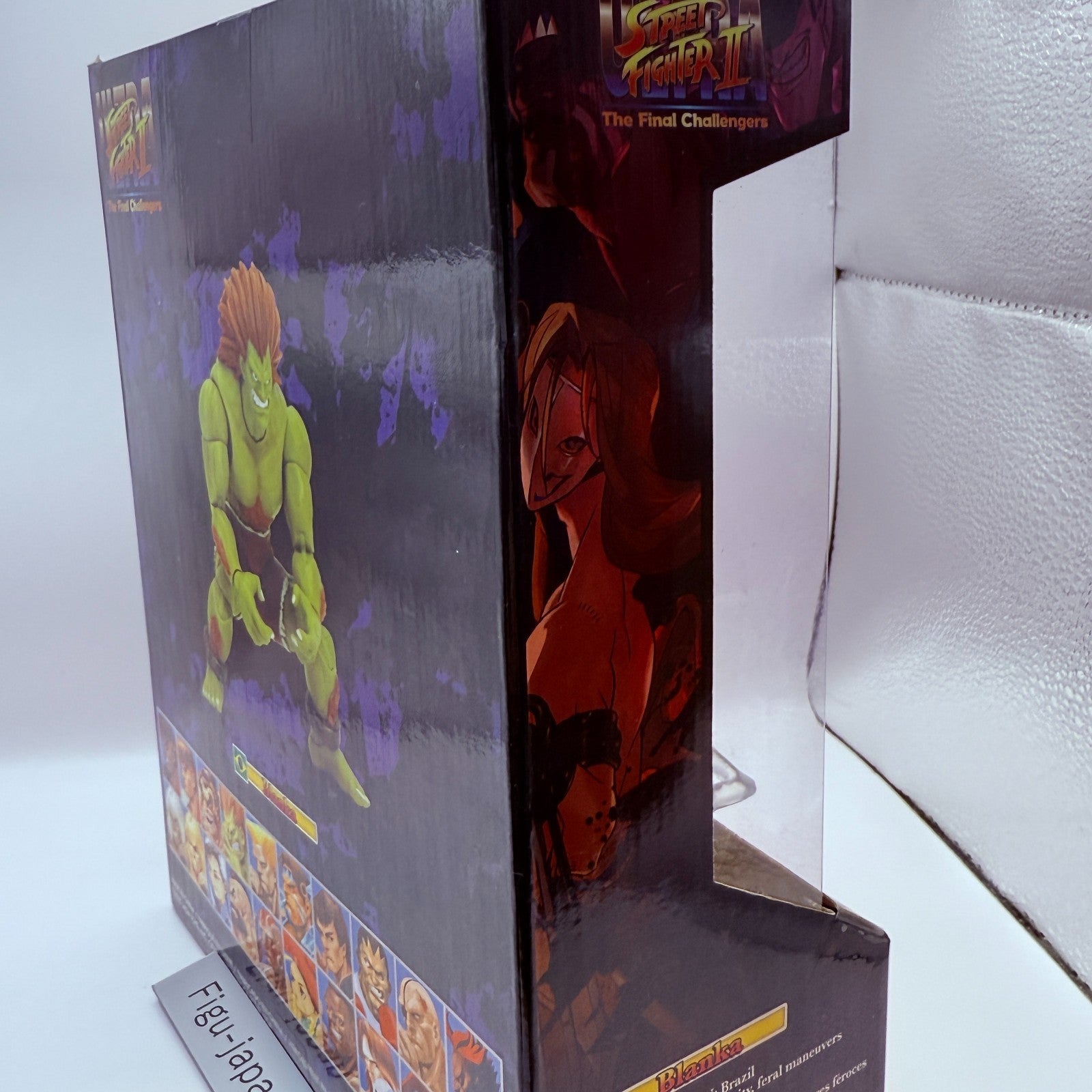Jada Toys Street Fighter II Blanka 1/12 Action Figure Japan Evolit Ver New Seale8