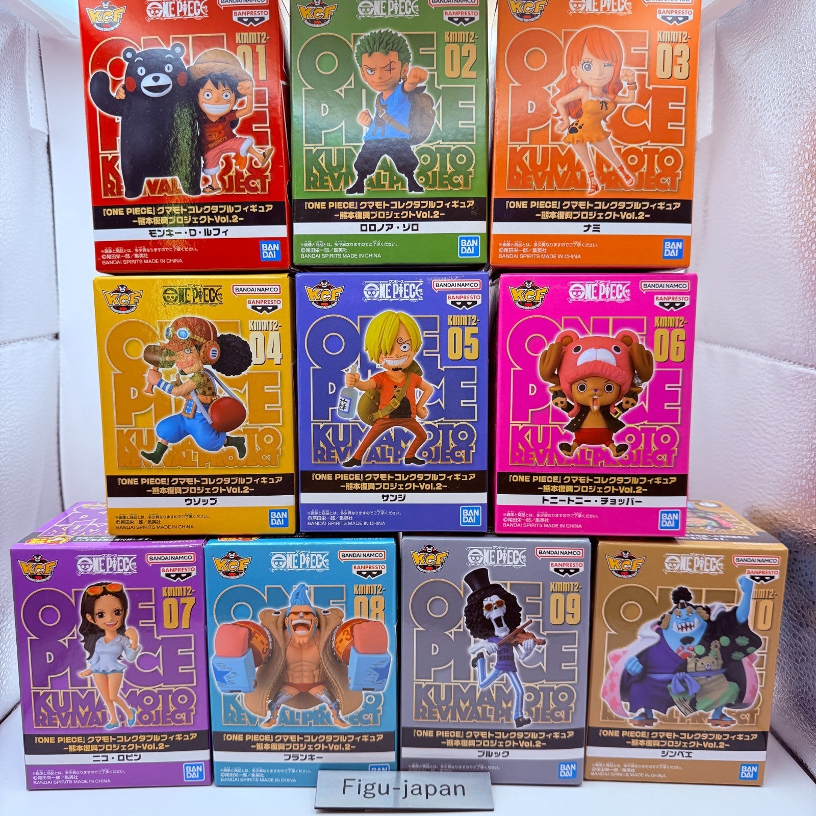 ONE PIECE Kumamoto Limited Edition WCF Figure Statue Brand New Japan Rare F/S0