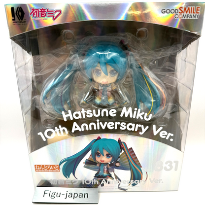 Good Smile Nendoroid 831 Hatsune Miku 10th Anniversary Figure Vocaloid NEW12